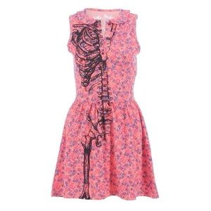 Small iron fist ribs dress pastel goth